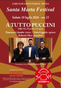 Intra, manifesto "A tutto Puccini"