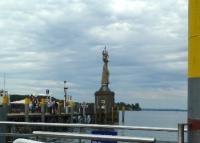 lago Costanza, verso Friedrichshafen, statua di Imperia, gjr