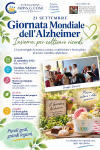Locandina Giornata mondiale Alzheimer