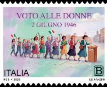 Poste Italane, celebrazione voto alle donne Poste Italane, celebrazione voto alle donne