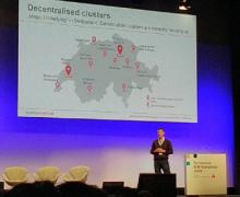 presentazione “La Svizzera quale hotspot internazionale – le possibilità per il settore costruzioni”, Nicolas Buerer, leader Digitalswitzerland