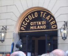 Ingresso Piccolo Teatro Milano